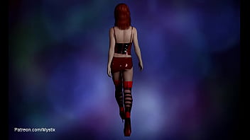 Preview 3 of 9xdamj W - Rose Sultry Walk