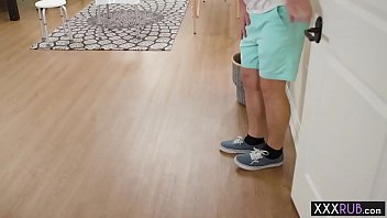 Preview 1 of Anemals With Girl - Perverted big tits mature massage and sucks a big cock