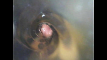 Preview 2 of Seil Pack Porn - Inside view of me cumming inside toy