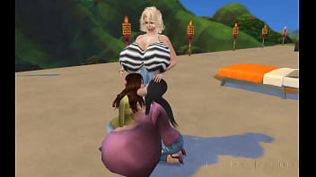 Preview 2 of Kirstens Room Tatuedanc - Futanaria