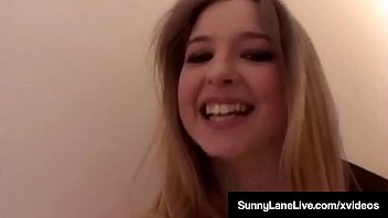 Preview 1 of Indin Dasi Porn Moovi In Hindi - Sex Bomb Sunny Lane Fills Her Pussy WIth A Hard Cock!