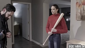 Preview 3 of Slave Farm Bdsm - Petite wet brunette teen sucks a perverted guys cock
