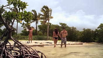Preview 2 of Step Mom End Setep Son Rusian - 2 Headed Shark 2 Topless Bikini Girls