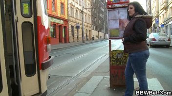 Preview 1 of Laundry Threesome - He picks up bbw from street and fucks