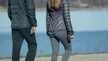 Preview 3 of Hordcor Xxx - Leggings Compilation #1 (At The Park)