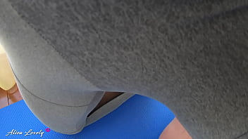 Preview 2 of Gotporn Nesaporn - Fit Teen Girl With Perfect Ass Takes a Break From Her Yoga Session to Suck Cock and Get Fucked