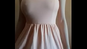 Preview 1 of Cry Puzzy - amateur teen shows huge boobs