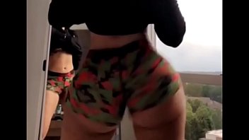 Preview 4 of Sex Animale Dog - Gabby Gavino Twerk Loop   Slow Mo