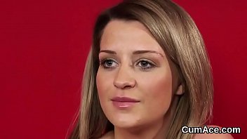 Preview 1 of Videos Xxx Nia As De 18 - Hot babe gets cum shot on her face swallowing all the love juice