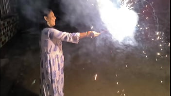 Preview 2 of Toilet Indian Sex - Happy diwali to all of you