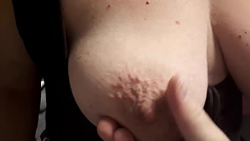Preview 4 of Shaw Pown - J&aacute_tszom a feles&eacute_gem melleivel. I play with my wife&#039_s naturally boobs.