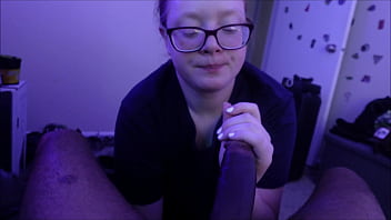 Preview 2 of Chad White Mean Massage - StepSister comes to my room for my Black Cock pt.1 (CREAMPIE)