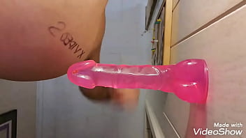 Preview 1 of Sarita Nair Sex Scandal - Going balls deep on an 8 inch dildo for XVideos
