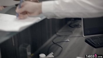 Preview 1 of Mfc Louisesky - Technician stalks tall teen hottie through her computer