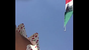 Preview 4 of Toy Porns - upskirt a jovencita extranjera muy hermosa con un vestido atractivo buen culo