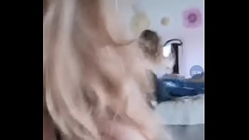 Preview 3 of Beautiful Masturbate Brown Eyes - Chica rusa hace una afelaci&oacute_n