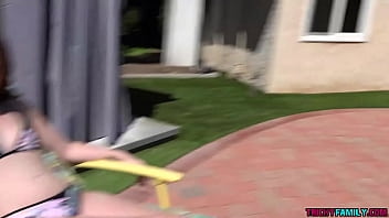 Preview 2 of Top Punjabi - Gorgeous brunette teeny taking big dick doggystyle