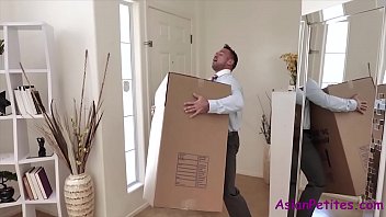 Preview 2 of Natalia Forrest Vintage Flash - Perverted WHITE MAN fucks ASIAN sex doll