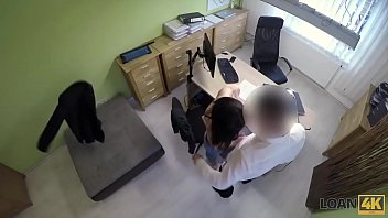 Preview 2 of Missy Teacher Xnxx - LOAN4K. Agence de pret devient le lieu du sexe anal passionne avec