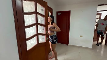 Preview 1 of Nephew Insist - Mi rica hermanastra se pone cachonda al ver a su sexy vecino,  y su hermanastro le da una dura follada a cambio de no decirle a sus padres que la encontr&oacute_ espiando al vecino
