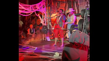 Preview 3 of Hitomi Hq No Sensor - 545lbs at a halloween deadlift competition