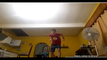 Preview 2 of School Sexy Jepan - Pendejos picantes se ponen en con redbull y bailan cheto mal,  termina sexual