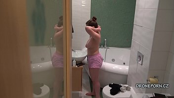 Preview 2 of Artis Bj - Bella in the bathroom - Hidden cam
