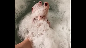 Preview 3 of Secret Sex Sunny Leon - Footsie Girl Foot Bath