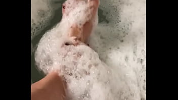 Preview 1 of Secret Sex Sunny Leon - Footsie Girl Foot Bath