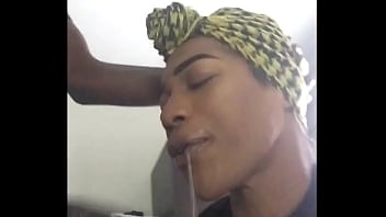 Preview 3 of Maxico Actress - &ldquo_I can swallow ANY SIZE ..challenge me!&rdquo_ - LibraLuve Swallowing 12&quot_ of Big Black Dick
