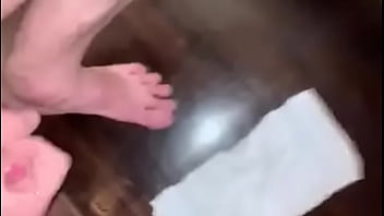 Preview 1 of A Girl With Black Bra Fucked - Alex and his feet
