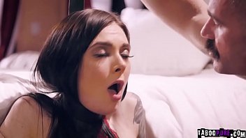Preview 3 of Japan Milf Blackman - Stepdad pounding Marley Marley Brinx wet pussy deep on top of his cock!