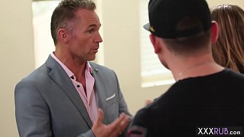 Preview 3 of Family Reall - Hot MILF with nice big ass massage a perverted lawyer