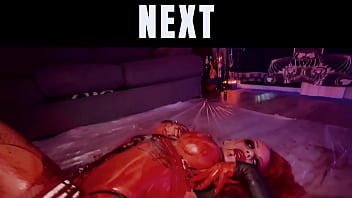 Preview 3 of Mom Punished Son Friends - Ms Red X Halloween Queen
