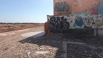 Preview 2 of Msag Anal - From the nudist beach where we were,  we went to explore the nearby abandoned building.#nudism #nudistcouple #nudist #publ...