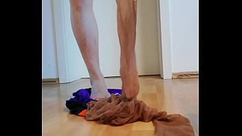 Preview 4 of 19843 Check And Mate - Shiny Pantyhose nude,  15den,  Spandex Swimshort
