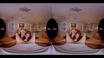 Preview 2 of Hd Xxx Vidus - Stunning Redhead Teen Paula Shy VR Sex