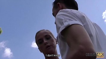 Preview 1 of Hsu Xnxxx - HUNT4K. Smart pickup in the park causes sex with teen beauty indoors