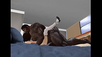 Preview 2 of Video Awek Bertudung Amput - huge black hunk clinton mcdonaald gets asian pussy after away game