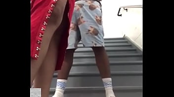 Preview 2 of Ajmerun Bhabhi - Handsomedevan fucks vanity vixen in on the staircase of his hotel