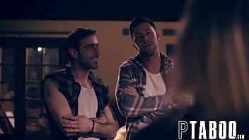 Preview 2 of Teaching Boy How - Female Hitchhiker Zoey Monroe Is Made To Pleasure Backwoods Brothers In Exchange For Ride