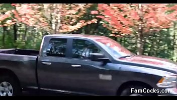 Preview 1 of Big Porn Box - Horny Highway Trip- step DAD