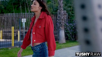 Preview 1 of Tamil Xuxxx - TUSHYRAW Adria Rae Needs To Have Her Ass Stretched Out