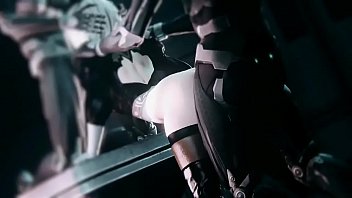 Preview 2 of Man In Handjob - Nier Automata First [ASS]embly - 2B Robot Test