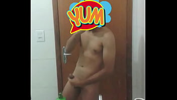 Preview 4 of 24 Y O Big Ass - Horny in front of the mirror looking for someone to swallow my load