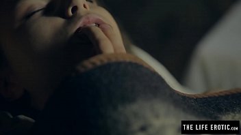 Preview 2 of Milf Trd Tube - Lonely insane girl with nice tits masturbates to orgasm with a carrot