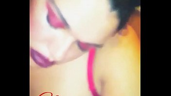 Preview 1 of Mom Trading Son - Smoking Blowjob red lingerie