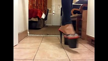 Preview 2 of Risky Forest - Platform High Heels