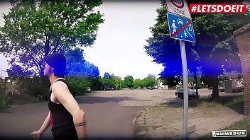 Preview 1 of M9ms Friends - LETSDOEIT - German Brunette Thot Gets Fucked Hard In The SEX BUS