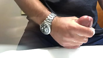 Preview 4 of German Strapon Forced - Jerking off